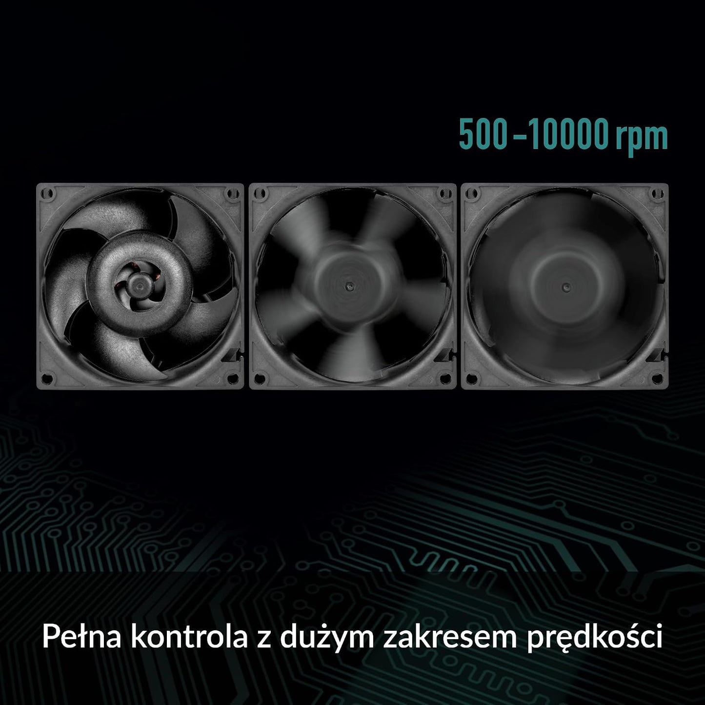 S8038-10K 80x80x38 mm, 50010000 4-pin 12 ARCTIC - Server Fan, RPM, PWM Regulated, Connector, V DC, Rack Cooling Fan