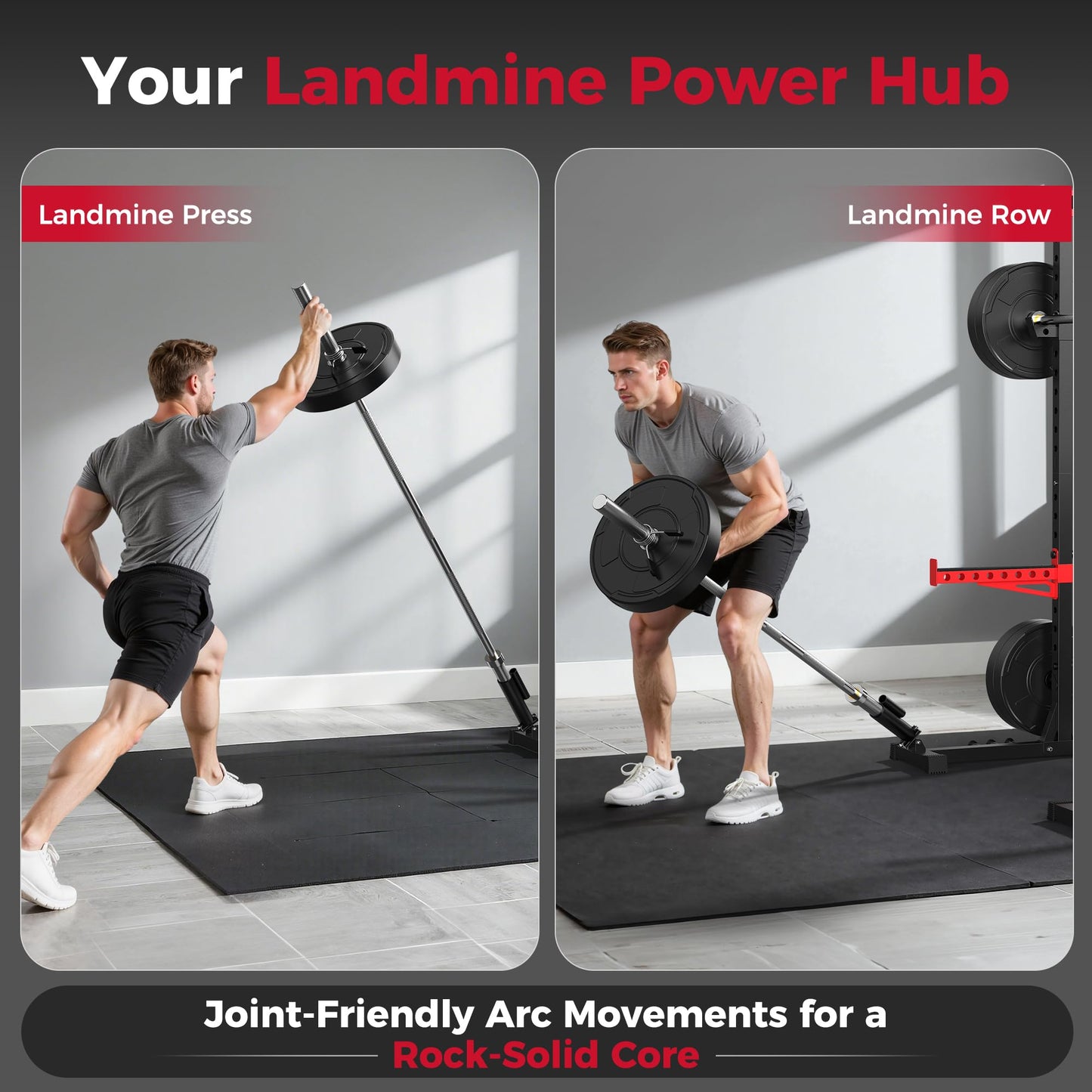 FLYBIRD SR1 Squat Rack with Pull-Up Bar, Adjustable Multi-Functional Power Rack, Inner Width Squat Rack Stand Suitable for 6FT,7FT Barbell for Home Gym Equipment