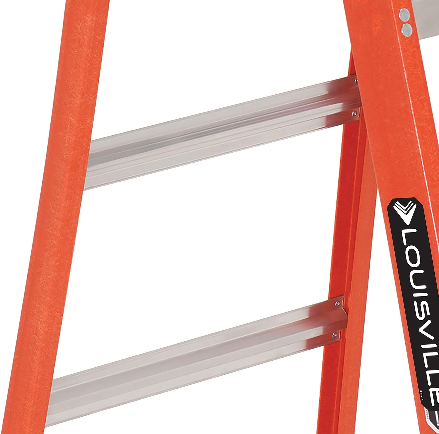 Louisville Ladder 12-Foot Fiberglass Platform Step Ladder, 300-Pound Load Capacity, Type IA, FXP1712