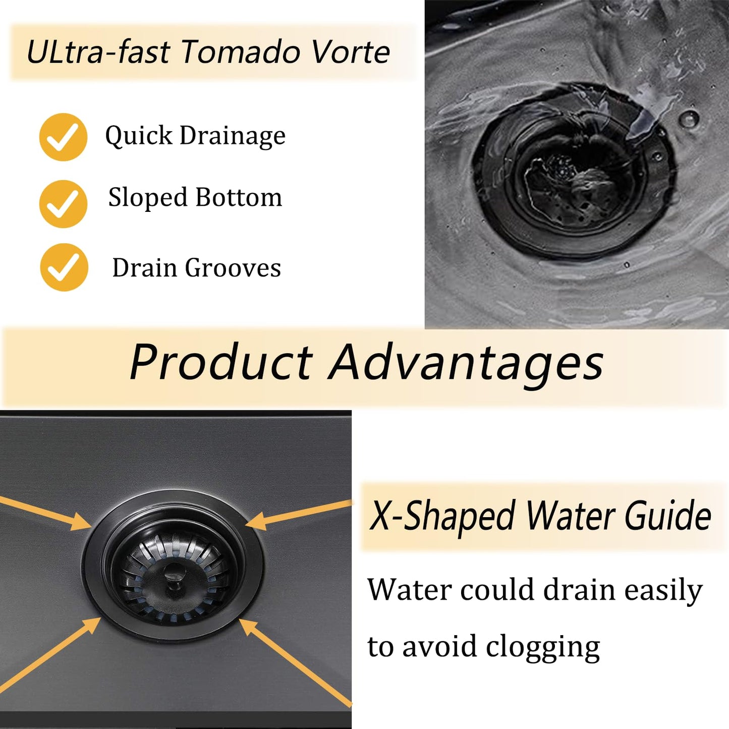VCCUCINE 21x20 Inch Gunmetal Black Drop in Bar Sink Kitchen Sink Workstation,Topmount RV Small Kitchen Sink,16 Gauge Stainless Steel Wet Bar Sink,Outdoor Single Bowl,Prep Sink with Accessories