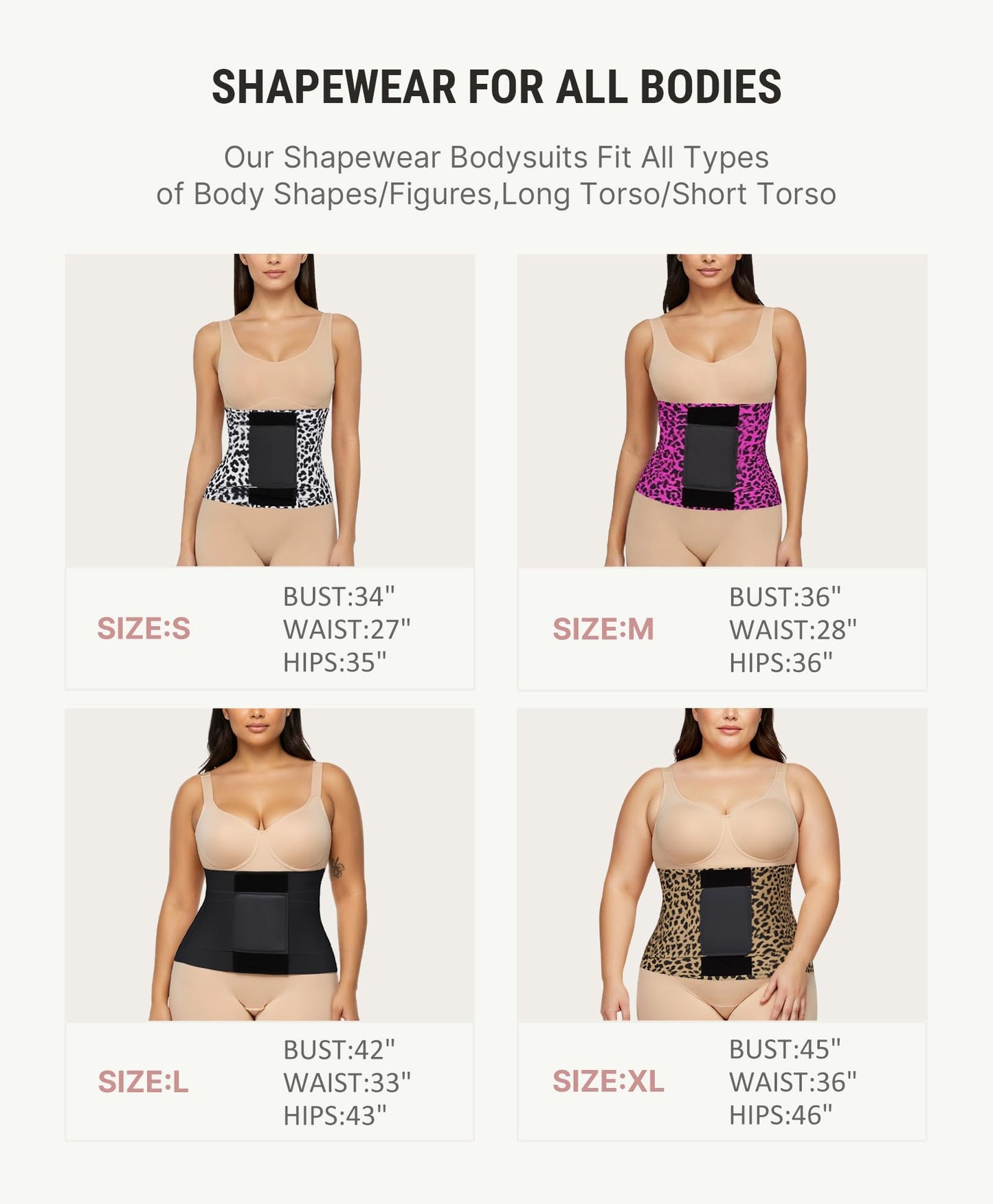 FeelinGirl Corset Perspiring Workout Waist Trainer Corset Trimmer Belt for Women Tummy Control Black M