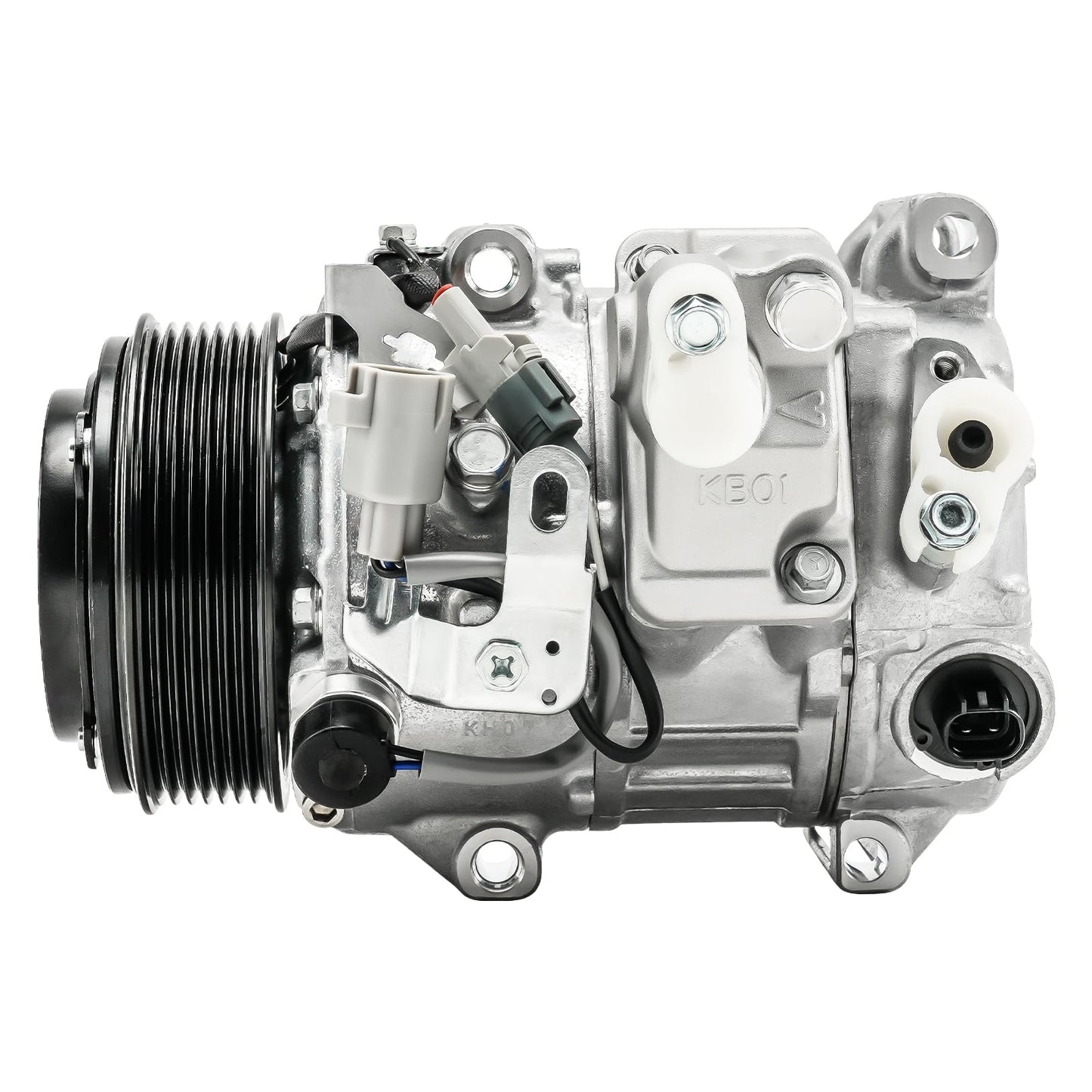PHILTOP 158366 NEW Air Conditioner AC Compressor with Clutch Compatible with Lexus ES350 2007-2013, Toyota Sienna 2007-2010, Venza 2010-2015 3.5L