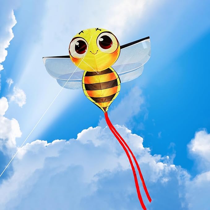 HENGDA KITE Animals Kite for Kids Beginners and Adults Cute Design High Definition Printing Easy to Carry