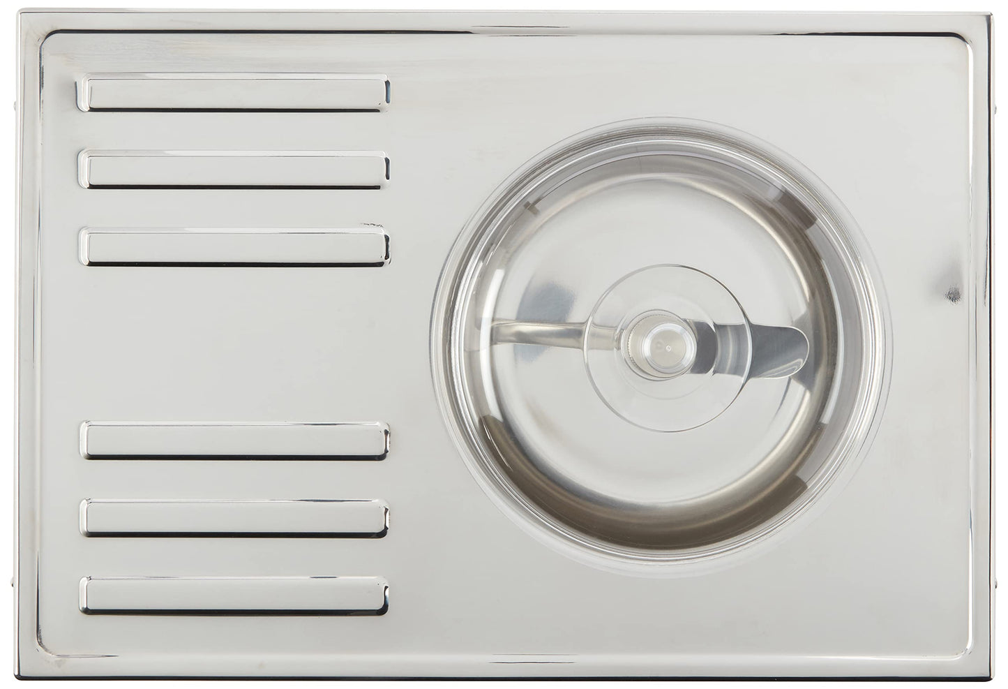 Lello Musso Pola 5030 Dessert Maker Silver, 2 Quart