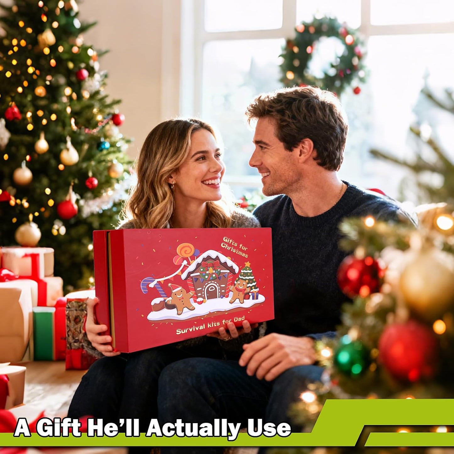 Survival Gear 17-in-1 Kit | Essential Tools for Fishing, Hunting & Camping | Perfect Christmas Gift