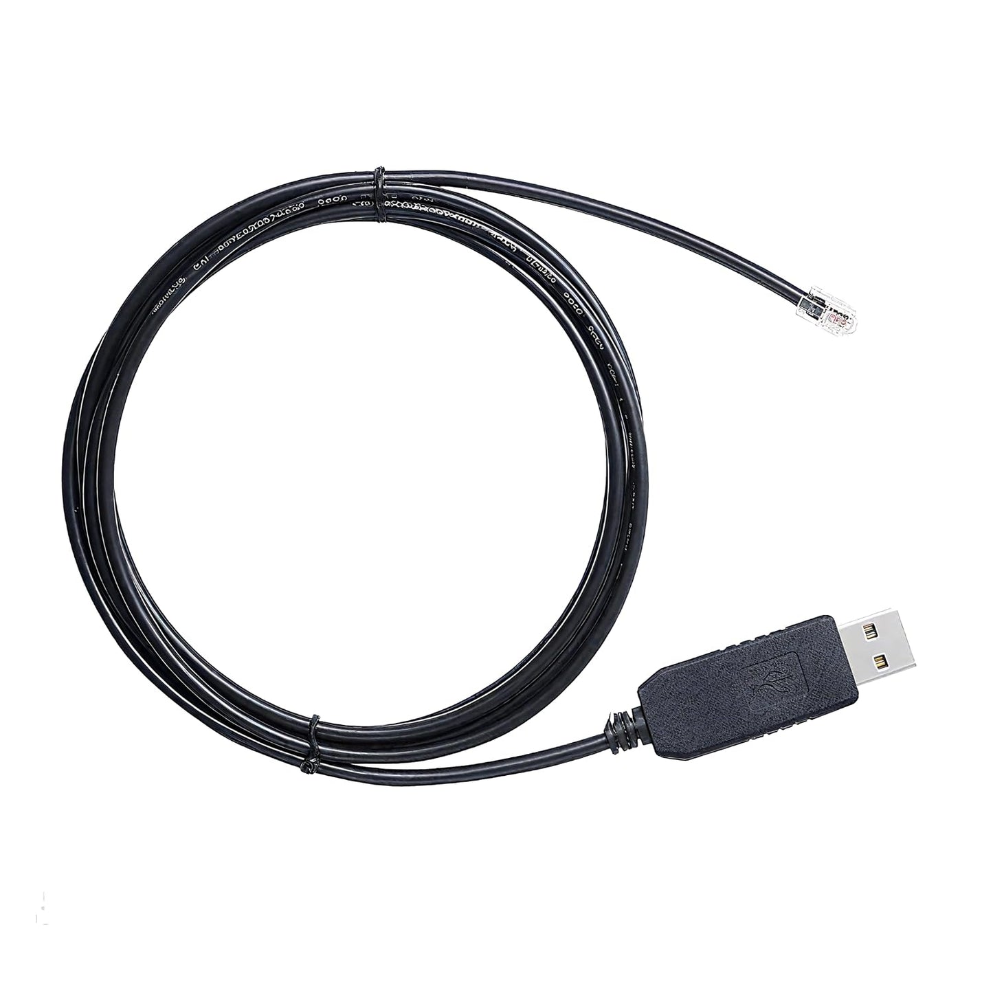 RS232 RJ9 4P4C Control,1.8m/5.9ft USB Serial to Update Firmware Cable for Celestron Nextstar Hand