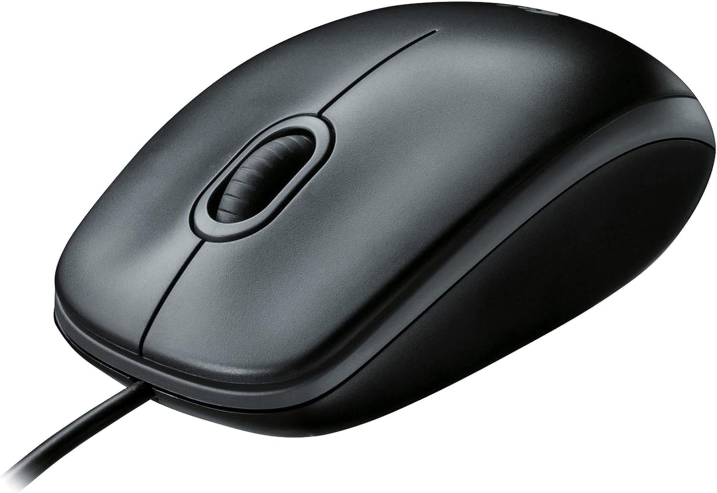 Logitech B100 Optical USB Mouse - Efficient Black Design