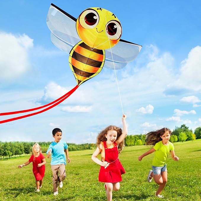 HENGDA KITE Animals Kite for Kids Beginners and Adults Cute Design High Definition Printing Easy to Carry