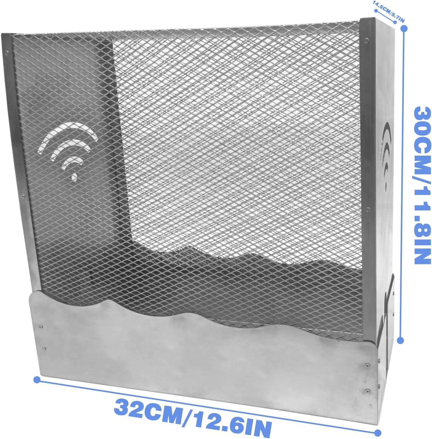 Arilaca Faraday Cage for WiFi Router Cover Shielding Modem Shelf WiFi Router Box Hider E mf Faraday Cage E Mf Blocker