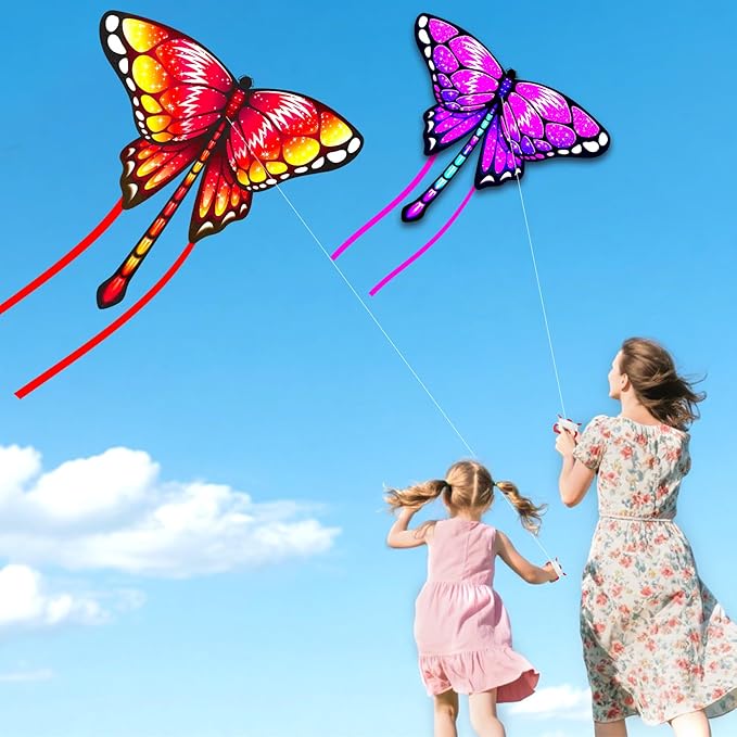 YongnKids Kite for Kids Age 4-8 8-12, Large Kites for Boys Adults Easy to Fly & Assemble, with 328ft String,Perfect for Beach Trip Park Family Activities Outdoor Games