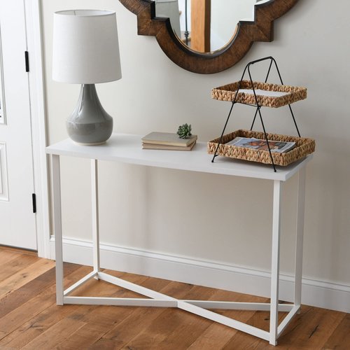 Household Essentials Geometric Tray Tower with 2 Baskets