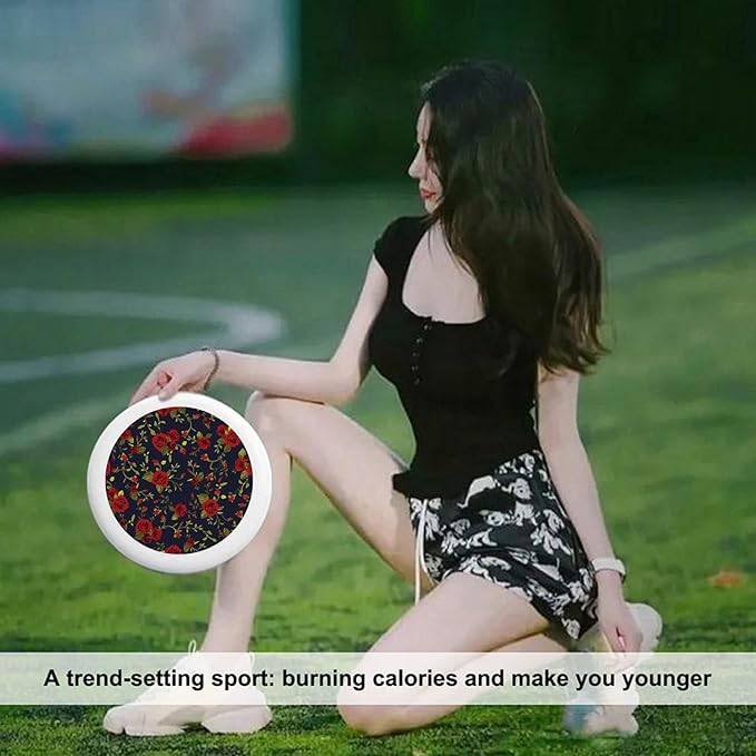 Blue Outdoor Flying Disc Bald Eagle Ultimate Disc 175g for Boys Girls Men Women Birthday Christmas