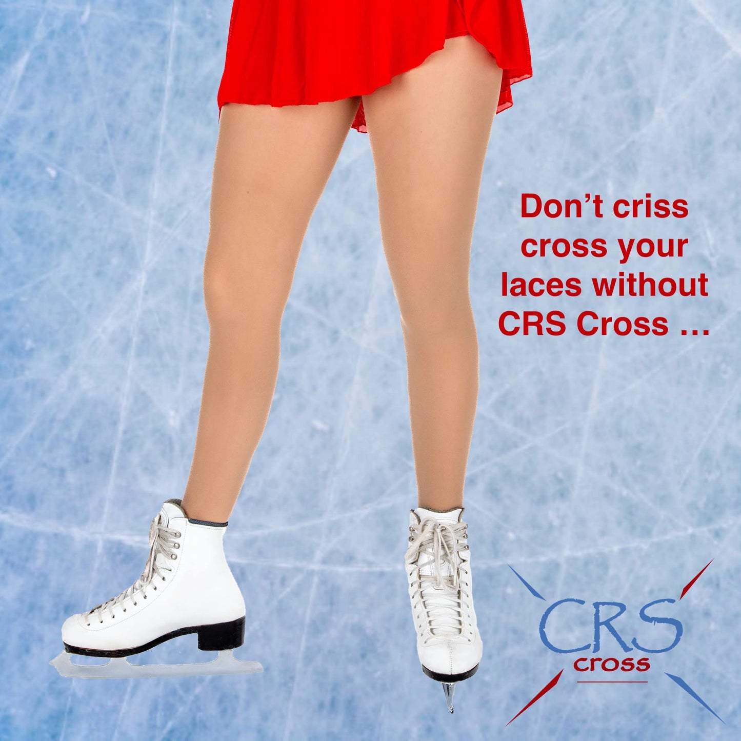 CRS Cross Skating Tights. 2 Pair of Footed Opaque Figure Skate Tights. Sheer 40 Denier Performance. Figure Skate Competitions, Ice Skating Practice, and Dance. (Children 6-8 Light Tan)