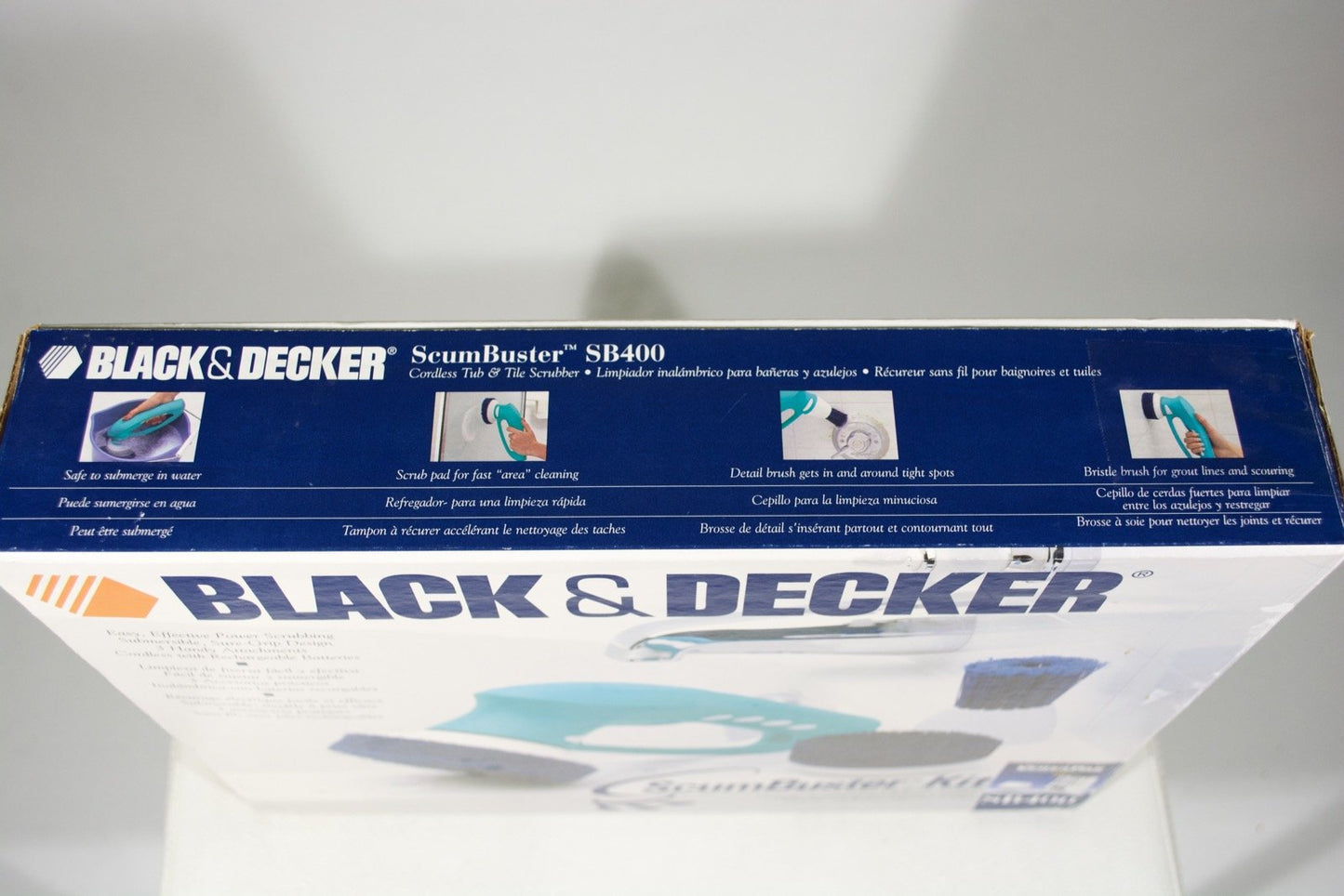 Black & Decker, ScumBuster Cordless Wet Scrubber, Model SB400