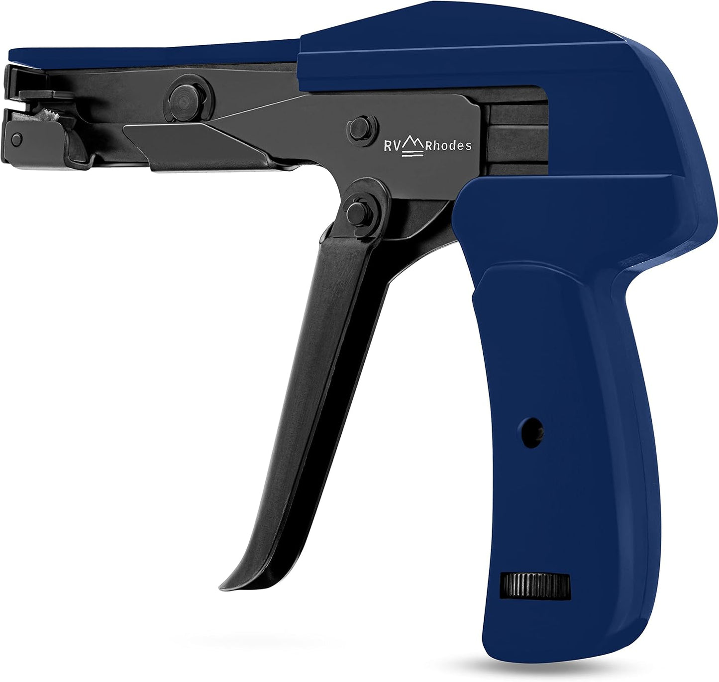 42709 1/4- Zip Tie Gun/Cable Tie Install Tool, Adjustable Tension with Built-In Cutter, for Nylon Ties up to Blue