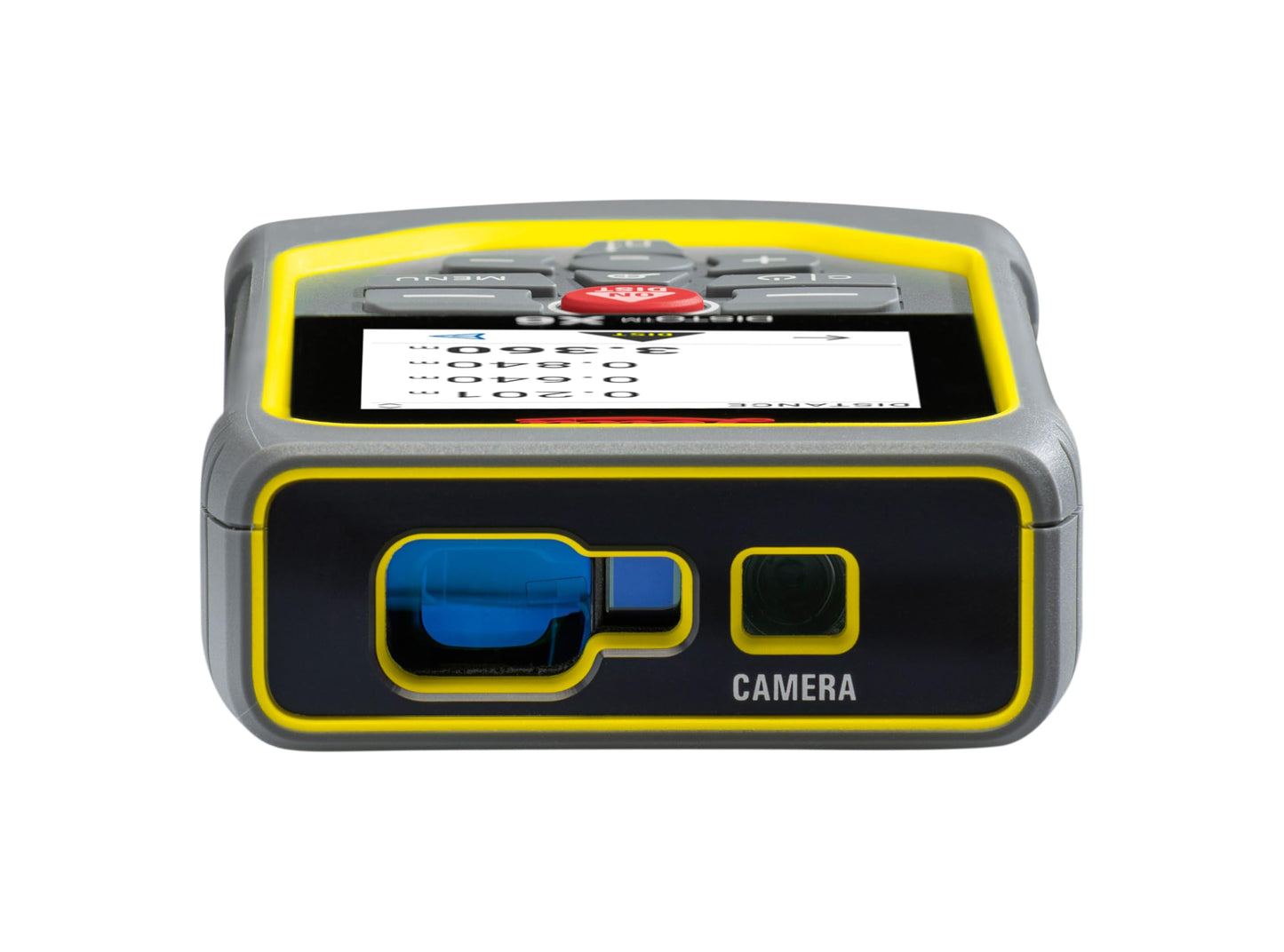 Leica Disto X6 - Range 800ft, Outdoor Camera viewfinder 4X Zoom, Bluetooth, Smart Horizontal, IP65 dust, Water, Shock Protection, Intelligent end-piece, Rotaing Display, Hand Loop, Pouch.
