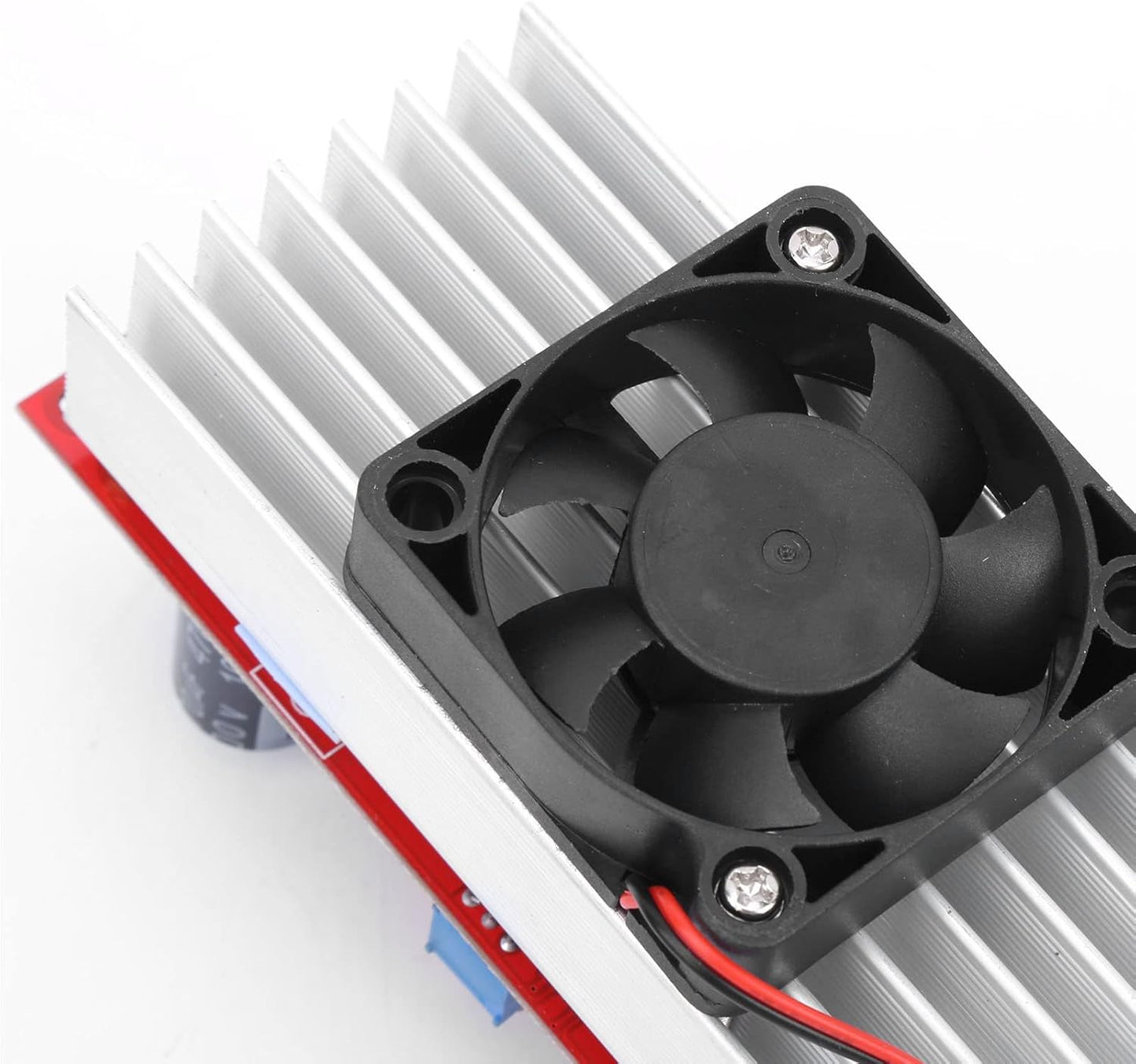 TIKATARER 1500W 10 60V 12 97V DC DC Boost Converter, to Step Up Power Module, with Smart Temperature Control Fan
