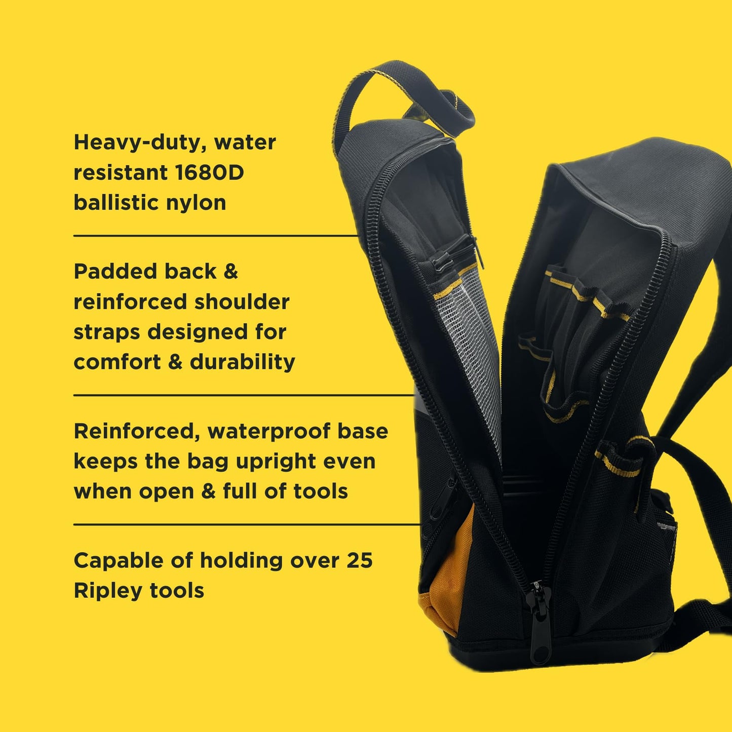 Miller Fiber Optic OSP Cable Prep Backpack Kit – Complete Mid‑Span & Termination Tool Set with Slitters, Strippers & Kevlar Shears – Heavy‑Duty Weather‑Resistant Backpack