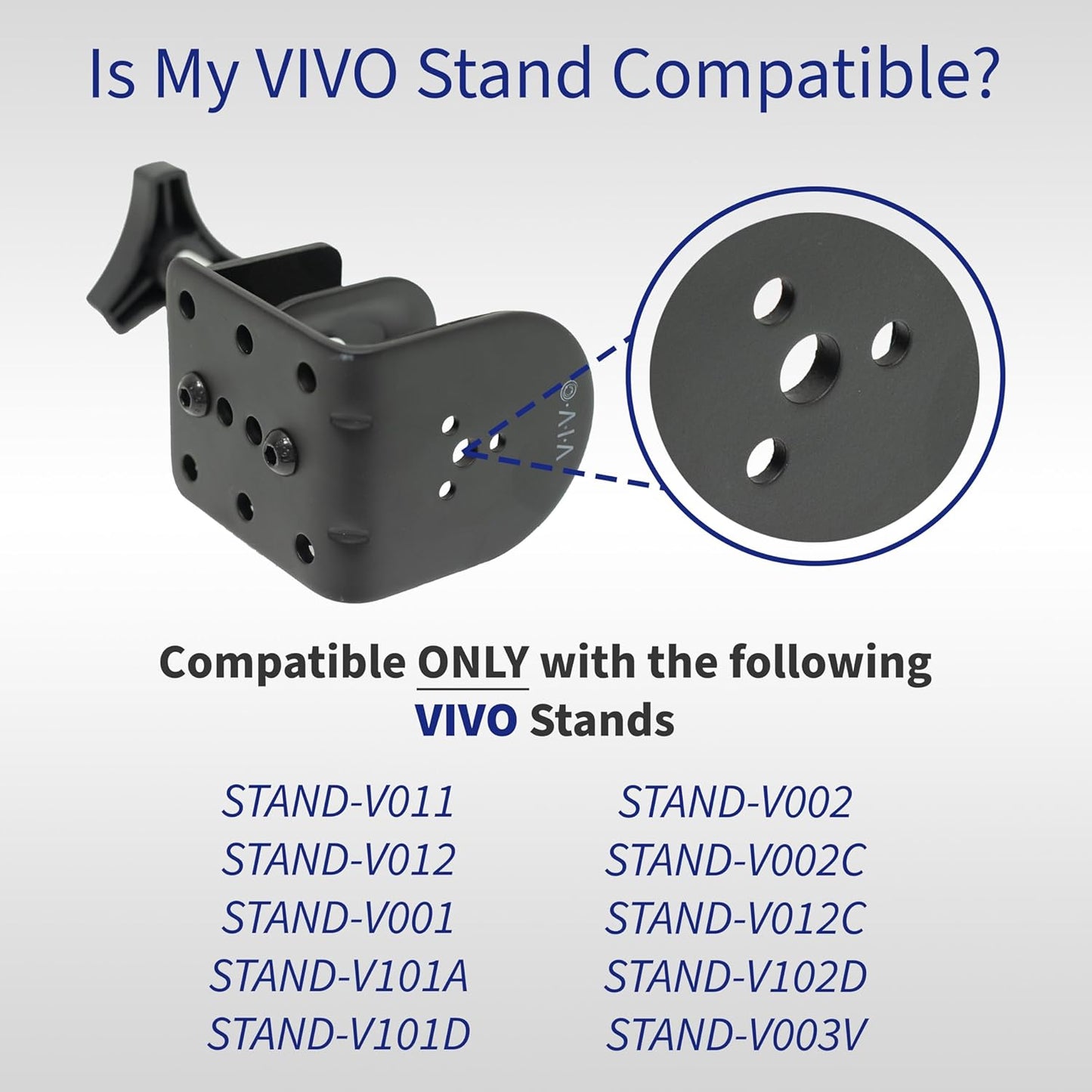 3 39 inches, STAND-V002, PT-SD-PL01B VIVO Steel Extra Tall Section Monitor Stand Pole Sturdy Center Pole for Monitor