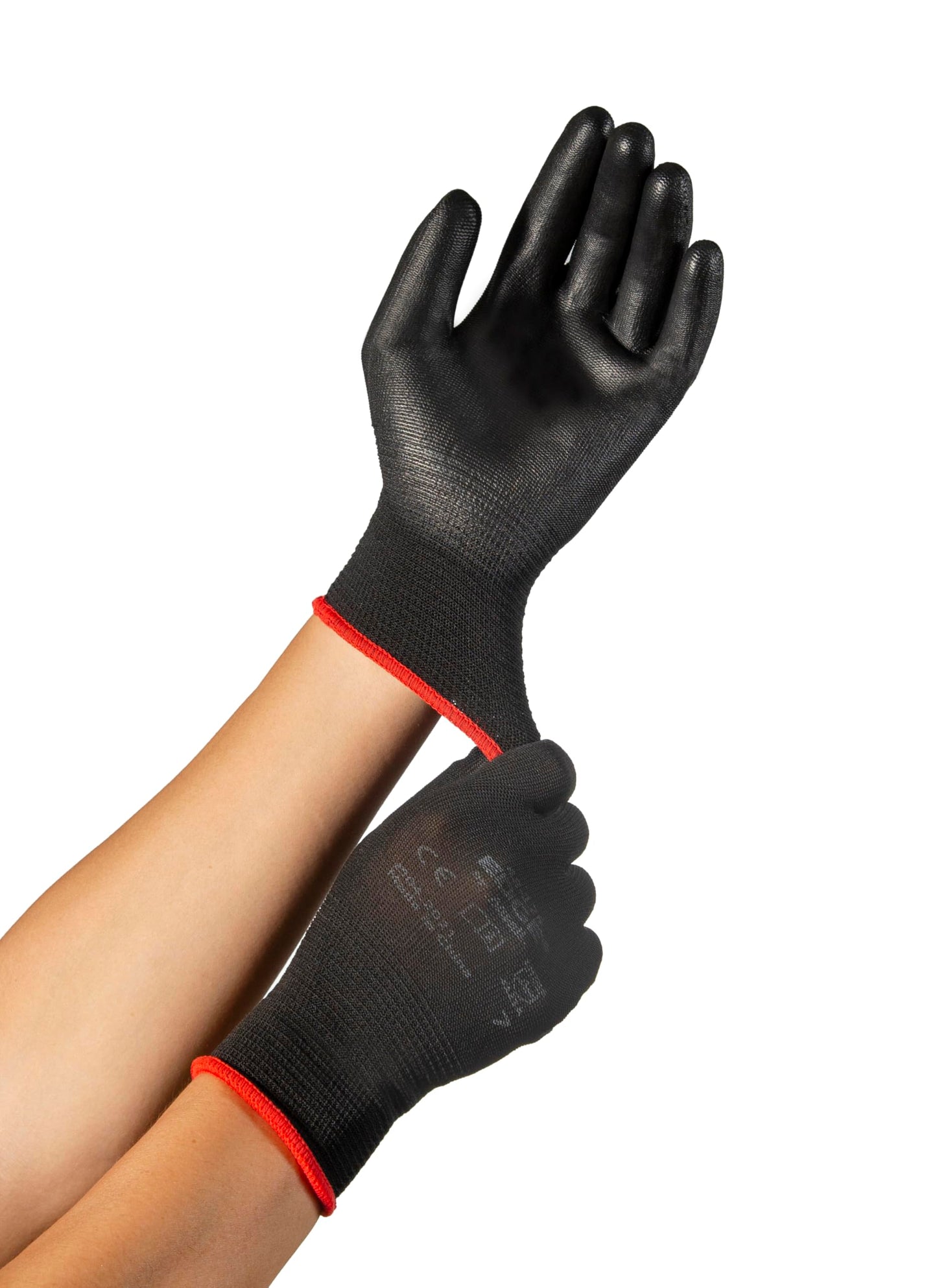 Ansell EDGE 48-126 Vend Pack Mechanical Protection Gloves - Size 7, Black (Case of 144)