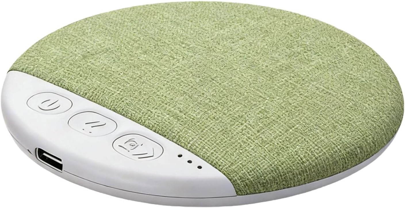 HUBAI Ultra-Thin Bluetooth Pillow Speaker for Sleeping for Side Sleepers, Built-in White Noise to Support Sleep