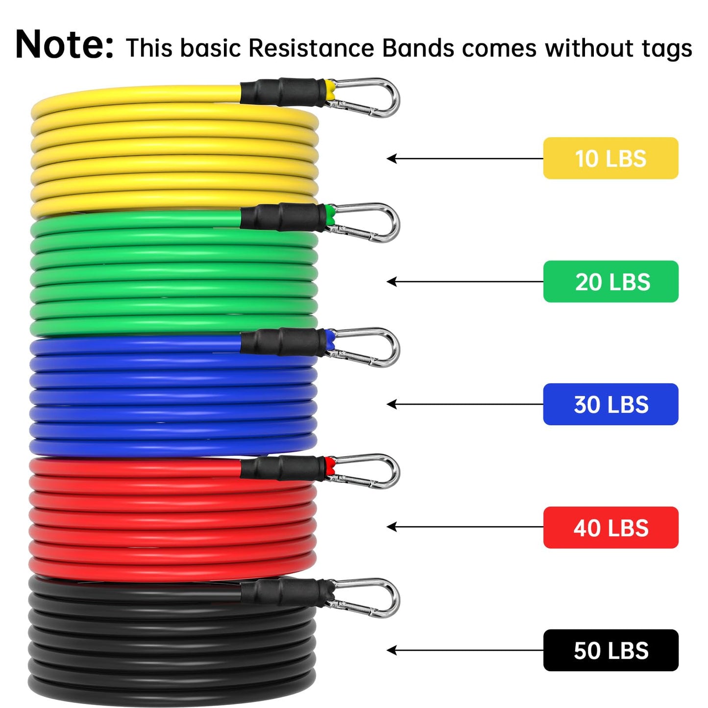 Resistance Bands Set with Gym Storage Rack for Working Out, Fitness Exercise Bands,Workout Bands,Strength Bands,Weight Bands,Training Bands,Dopa Bands,Elastic Resistance Tubes with Handles