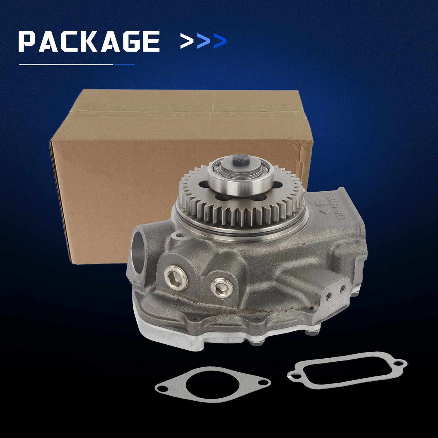 Zachager 176-7000 176-6999 1538053 0R0705 3522077 Water Pump OEM Upgrade Replacement for CaterpillarTruck 725 730 Engine C10 C12 3176C 3196 D7R II 3176C 65E 85E 75E 95E