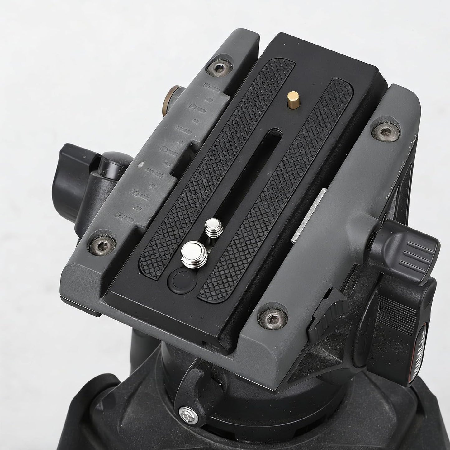 Vin Beauty P200 1/4" 3/8" Tripod Quick Release Plate, Quick Release Plate Camera for Tripod, Universal Aluminum Alloy