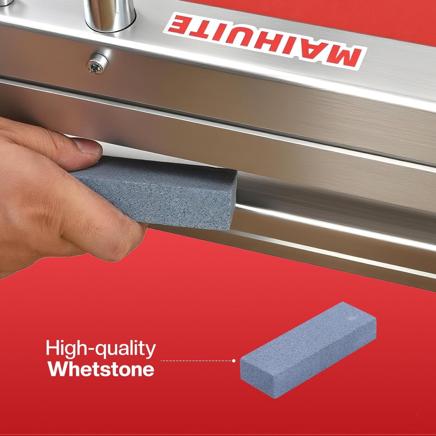 MAIHUITE 10mm Thick Floor Cutter with Extra Blade - 13" Pro Vinyl Floor Cutter for Pro SPC, LVP, LVT, WPC, RVP, VCT, PVC, Rigid Core Vinyl Flooring - Straight cut, Angle cut, " L & U" cut