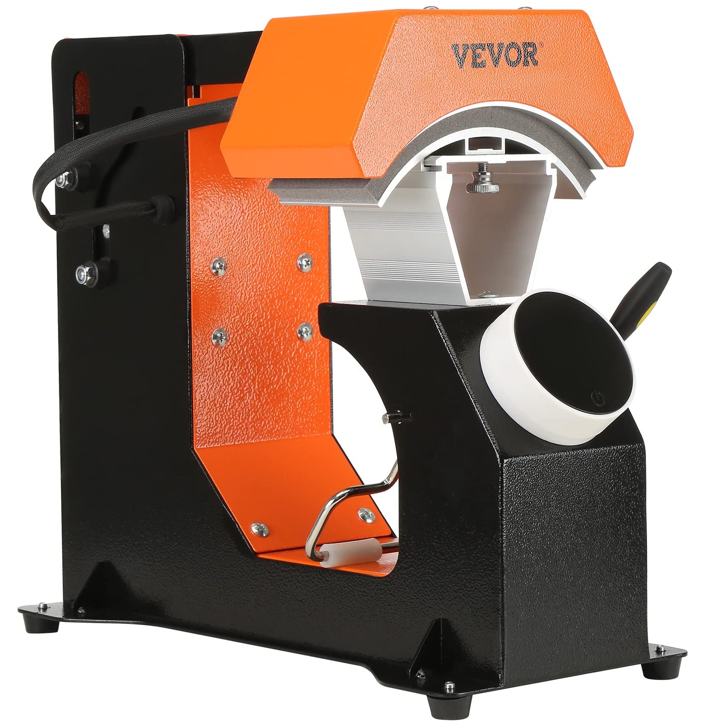 VEVOR 3-in-1 Auto Hat Heat Press Machine for Caps - No Crease, Automatic Release&Press Knob-Style Digital Control Panel, with 3pcs Interchangeable Platens(6.6" x 2.7", 6.6" x 3.8", 6.1" x 3")