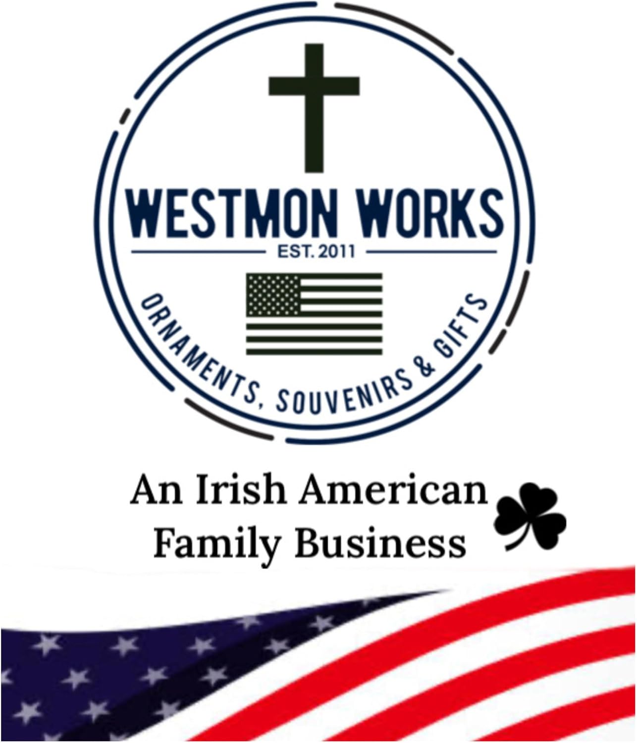 Westmon Works Lucky Irish Leprechaun Figurine - Pocket-Sized Good Luck Charm Keepsake | Durable PVC for Desk or Carrying