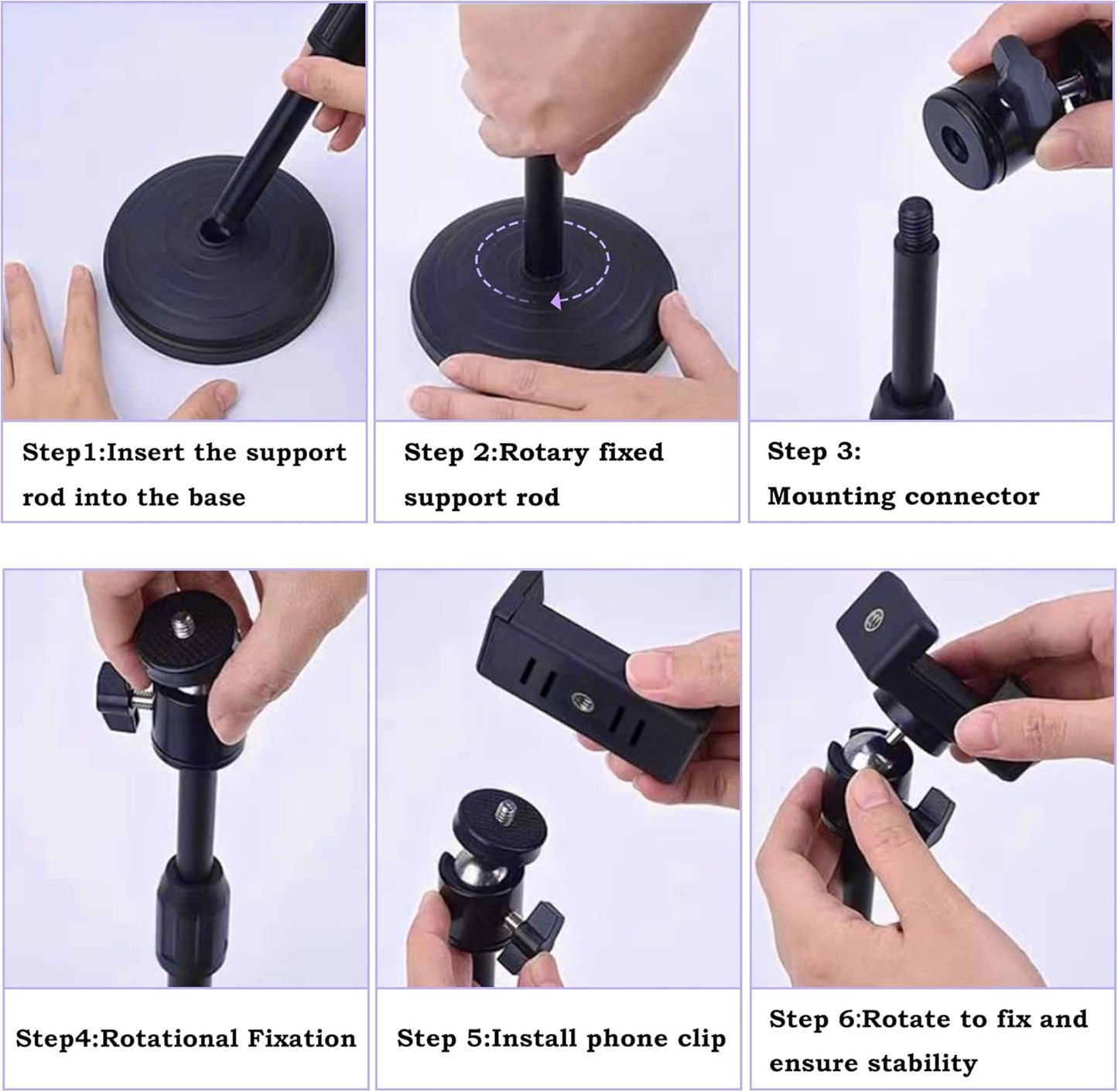 Urciwos 18 Inch C922 C930e C920S C920 C615 C960 C920x 4K N60, Webcam Stand, Web Cam Stand for Desk, Adjustable Webcam