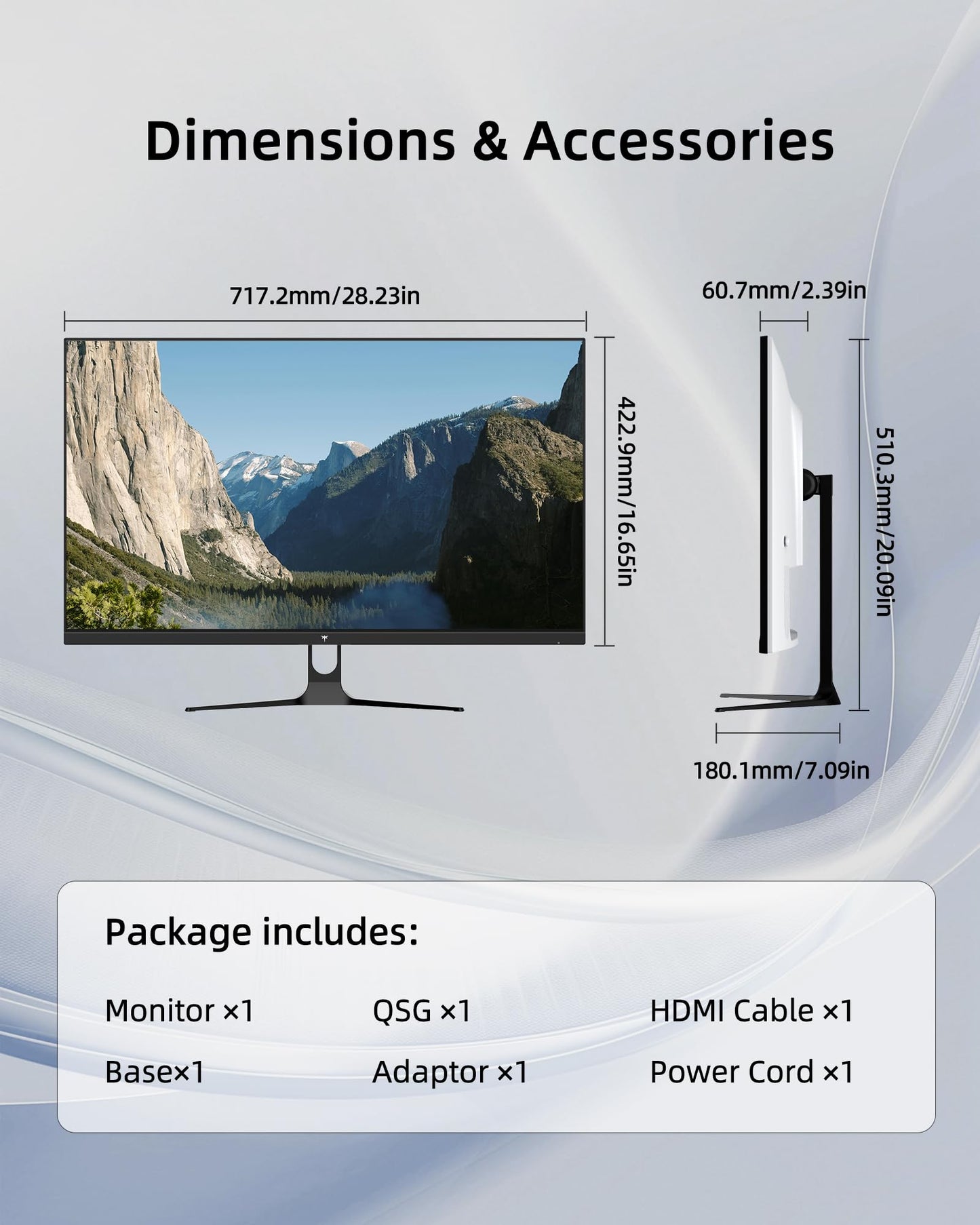 KTC 32 Inch 2K Computer Monitor, QHD (2560 x 1440) 120Hz Monitor with IPS Panel, Adaptive Sync, HDR10, HDMI/DP, Tilt Adjustable, VESA Compatible, Eye Care PC Monitor for Office Gaming, White
