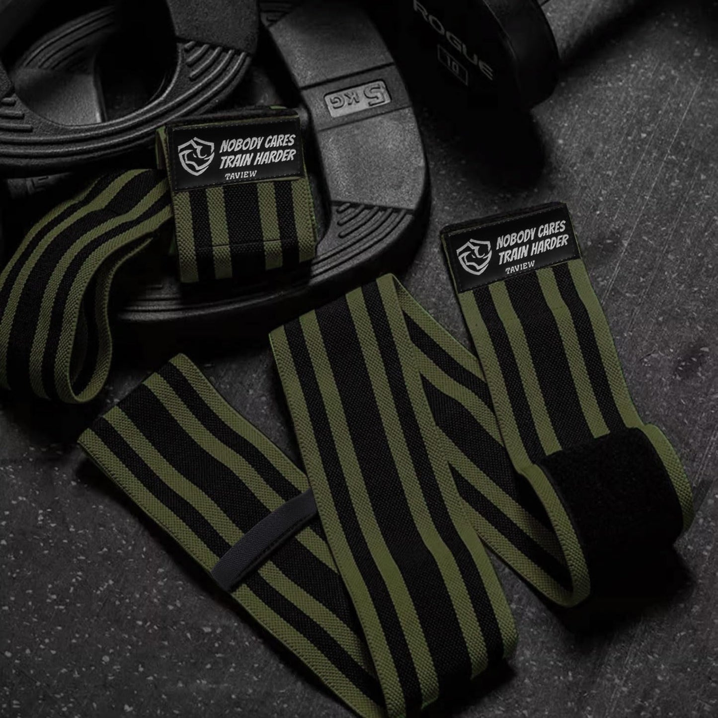 Elbow Wraps for Weightlifting (1 Pair), 47" Elastic Elbows Support & Compression Powerlifting, Fitness, Cross Training & Gym Workout - Elbow Straps for Weight Lifting