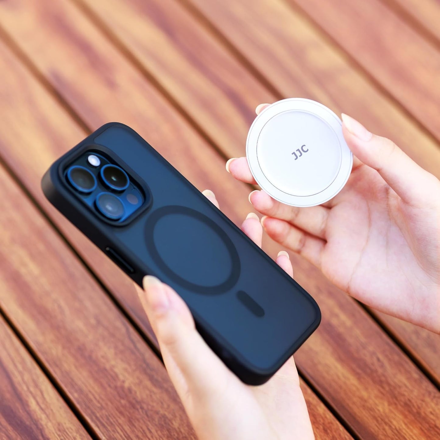 2.2" 17 16 15 14 13 Magnetic Selfie Mirror for Back Camera,Slim Phone Convex Mirror for Magsafe Compatible with iPhone