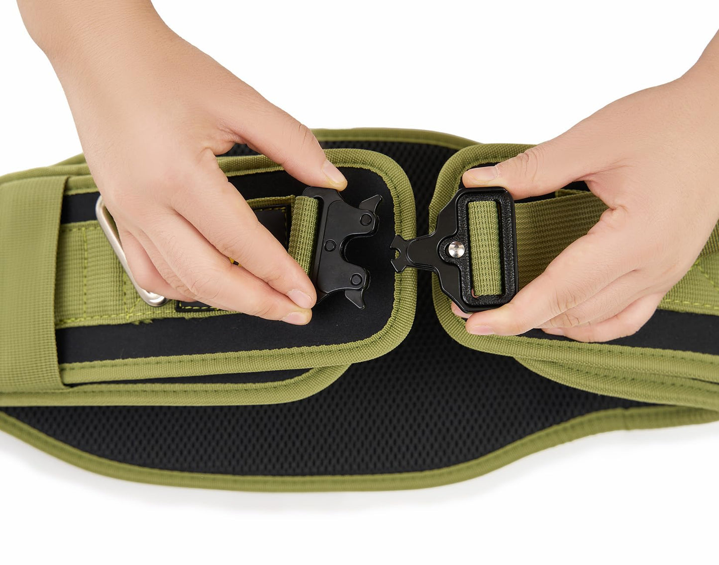Quick Locking Weighted Dip Belt for Weight Lifting,Weighted Pull up Belt Green