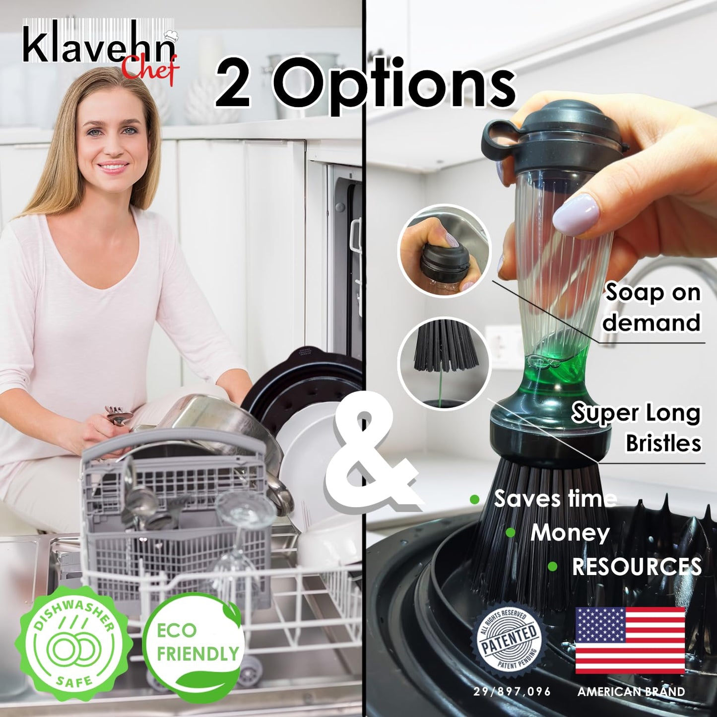 American brand 3-Layer Chicken Shredder w/Detachable Plate + Special Brush, Double Anti-Slip, BPA Free, Heat Resistant, Dishwasher Safe | Chicken Breast Shredding Tool Twist, Beef, Pork, Meat Grinder