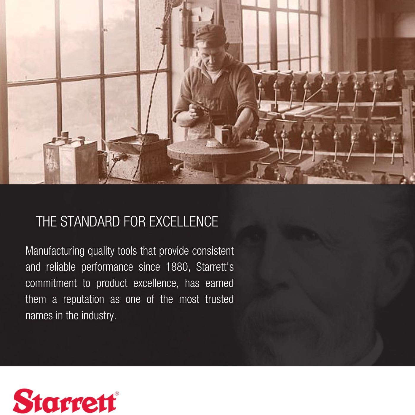 Starrett Full-Sized Surface Gage with Attractive Finish for Scribing Lines, Transferring Measurements and Probing Surfaces - 9" Spindle Length, 3 x 2-9/16" Base Size - 57A