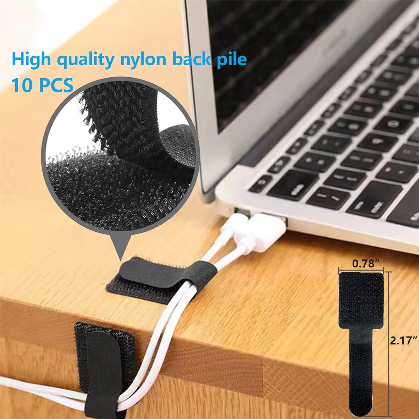 ELII 328Pcs 8 Holder,69Adhesive Clips,4 Split,22Reusable Strap,200 25 Cable Management Kit, Magnetic Cable Cable Cable
