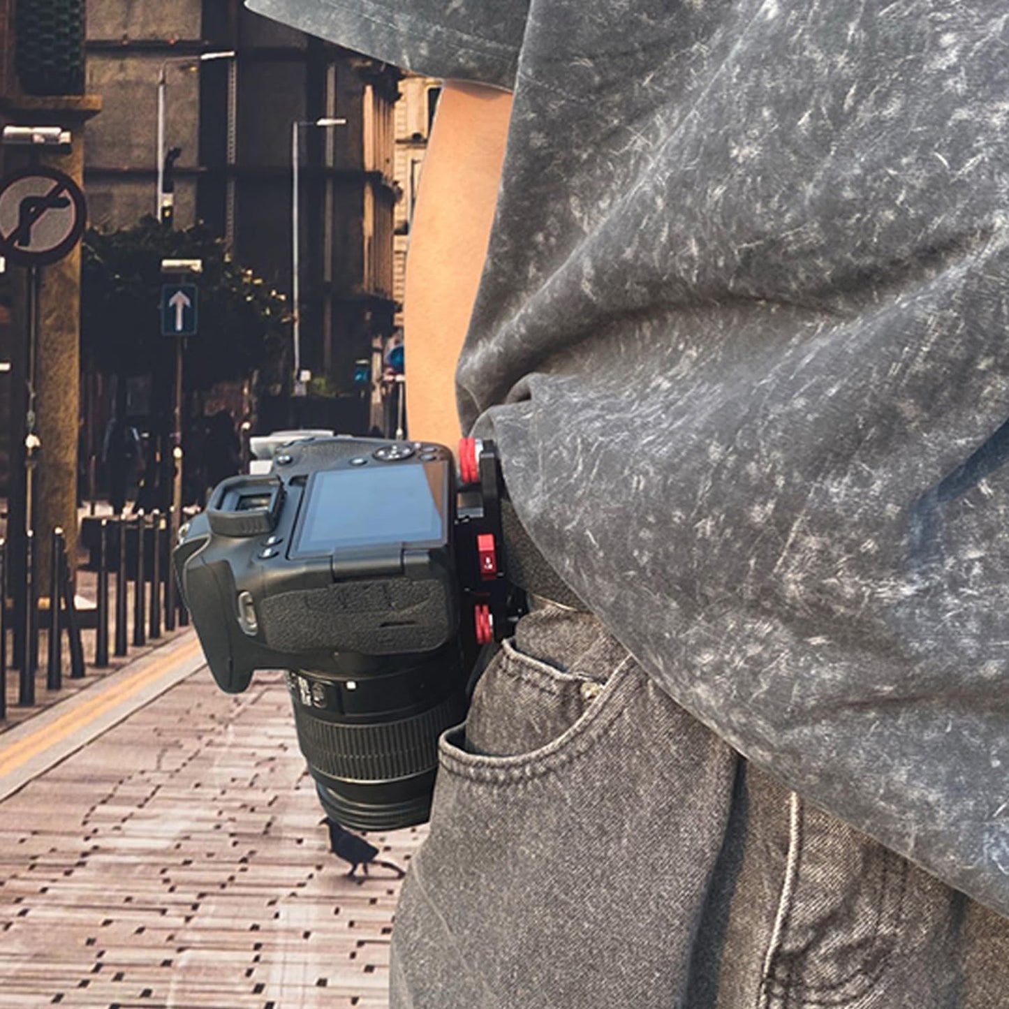 Avolin Quick Release Shoulder Strap Mount Plate Clamp Camera Clip Action Camera Shoulder Strap Belt Clamp Quick Switch