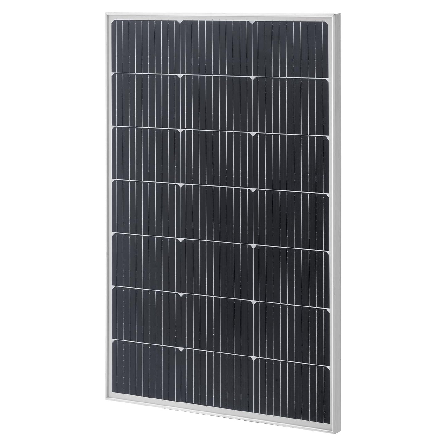VEVOR 4PCS 100W Monocrystalline Solar Panels, 23% High-Efficiency Mono PV Module with Stable MC4 Output & Aluminum Frame, IP65 Waterproof Solar Panel for Car Boat RV Flat Rooftop Off-Grid Applications