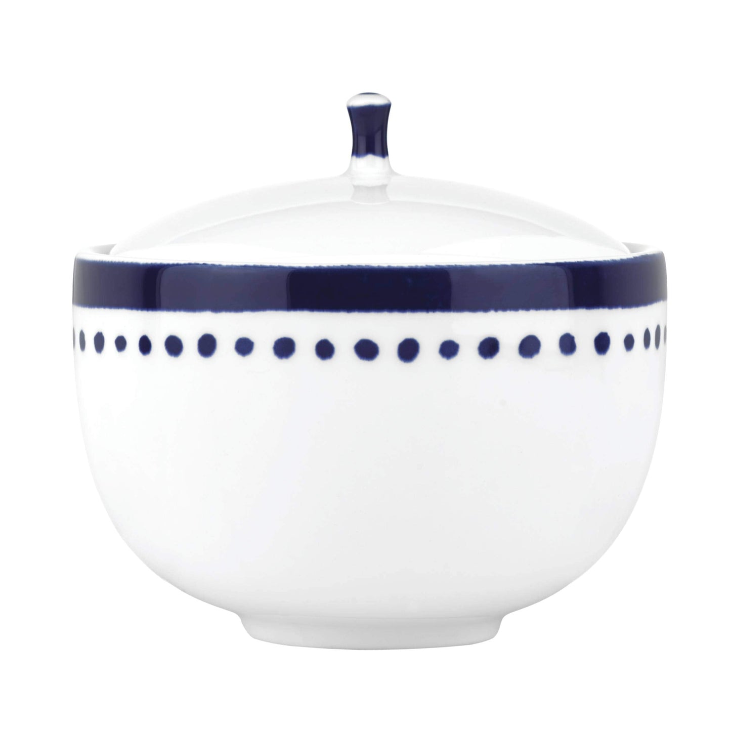 kate spade new york Charlotte Street 4-Piece Tidbit Plate, 1.75 LB, Blue