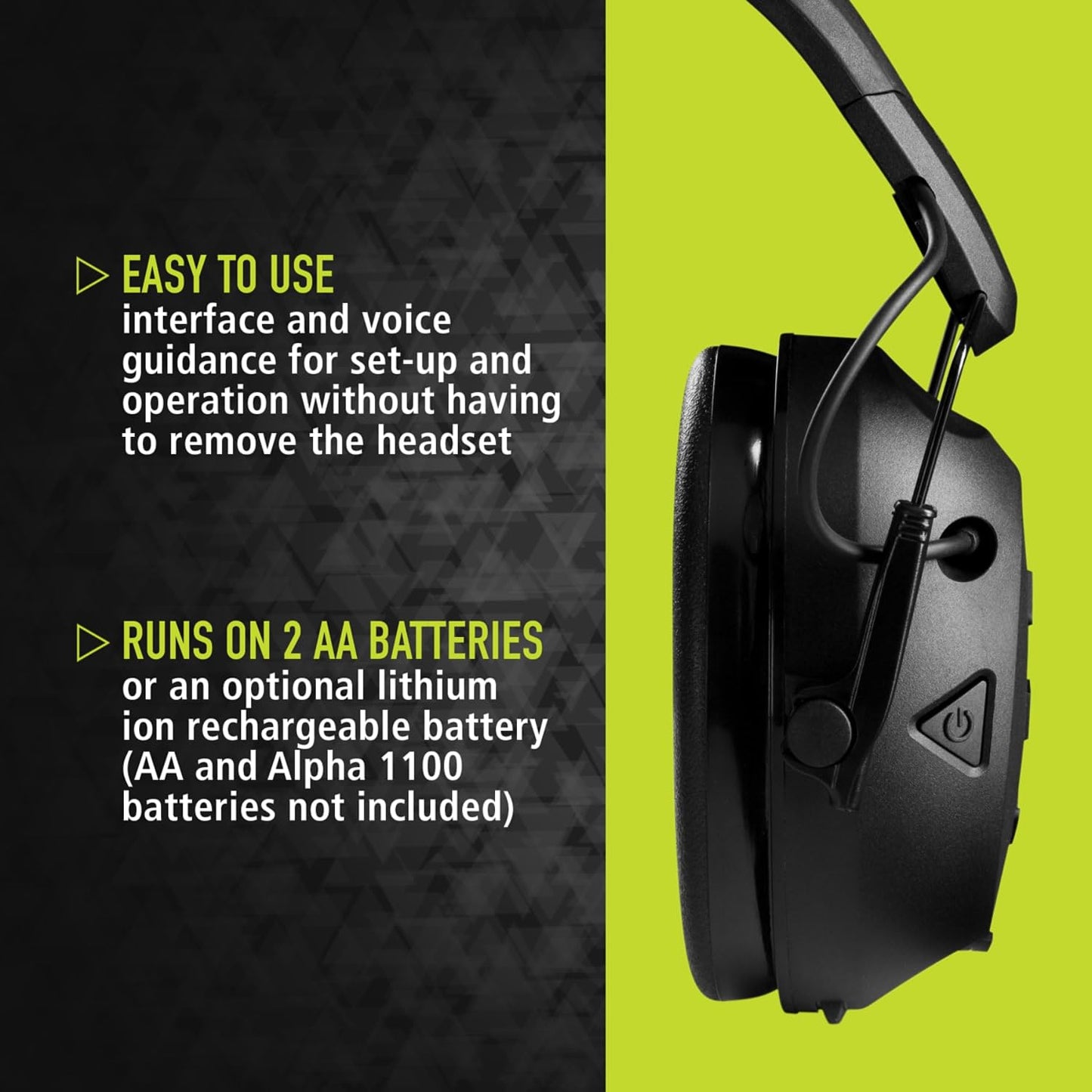 Peltor Sport Tactical 500 Bluetooth Hearing Protection Ear Muffs, 25 dB Noise Reduction Rating, Electronic Hearing Protection Headphones for Shooting, Hunting, Mowing, Construction, Concerts, & More