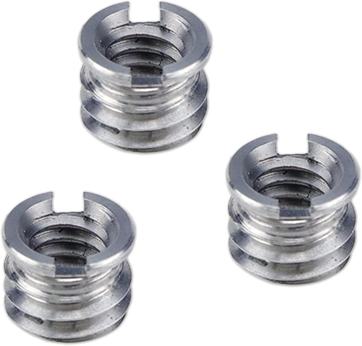 Danger Buddies 1/4"-20 3/8"-16 (3 Female to Male Screw Adapter Reducer Bushing Converter for DSLR Camera Camcorder
