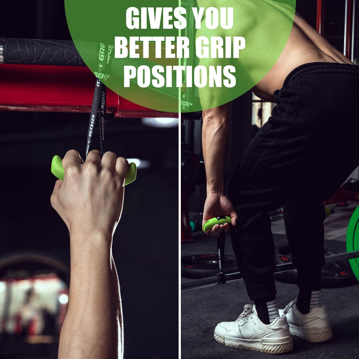MOST GRIP Neutral Grip Pull Up Handles for Home Gym Workout, Ergonomic Pull Up Grips with Non-Slip for Pull Up Bar and T-bar Row