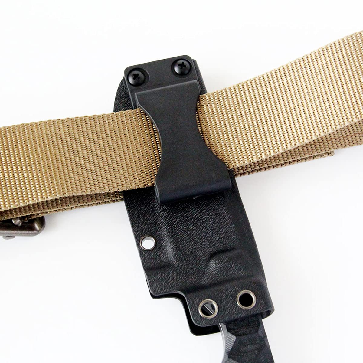 YCYU 2-Pack 2.1" Holster Clip for Universal Sheath Gun Kydex Holster Tactical Belt Clips for Holsters (#1)