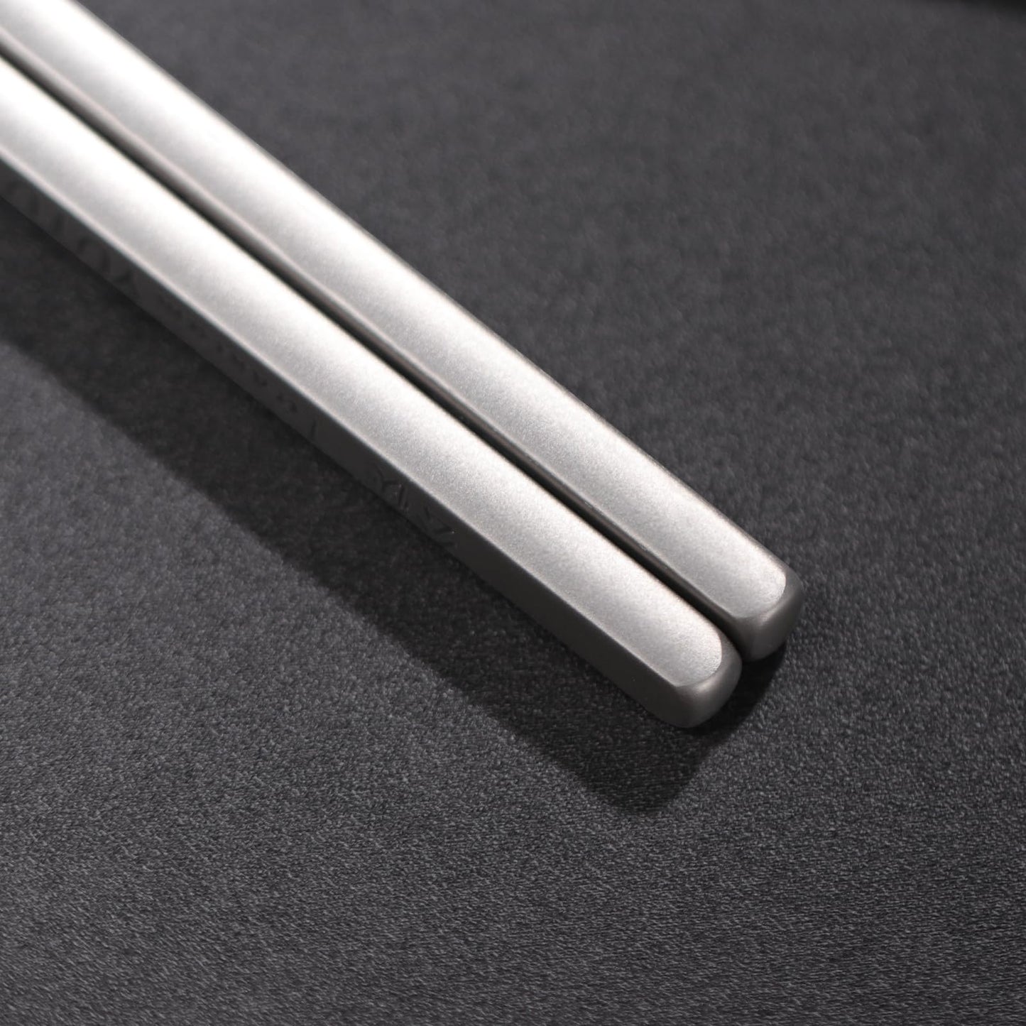 Pure Titanium Cooking Chopsticks, Extra Long 12.6 Inches - Reusable Hot Pot, Stir Fry and Pasta Kitchen Utensils -washer Safe (2 Pairs)
