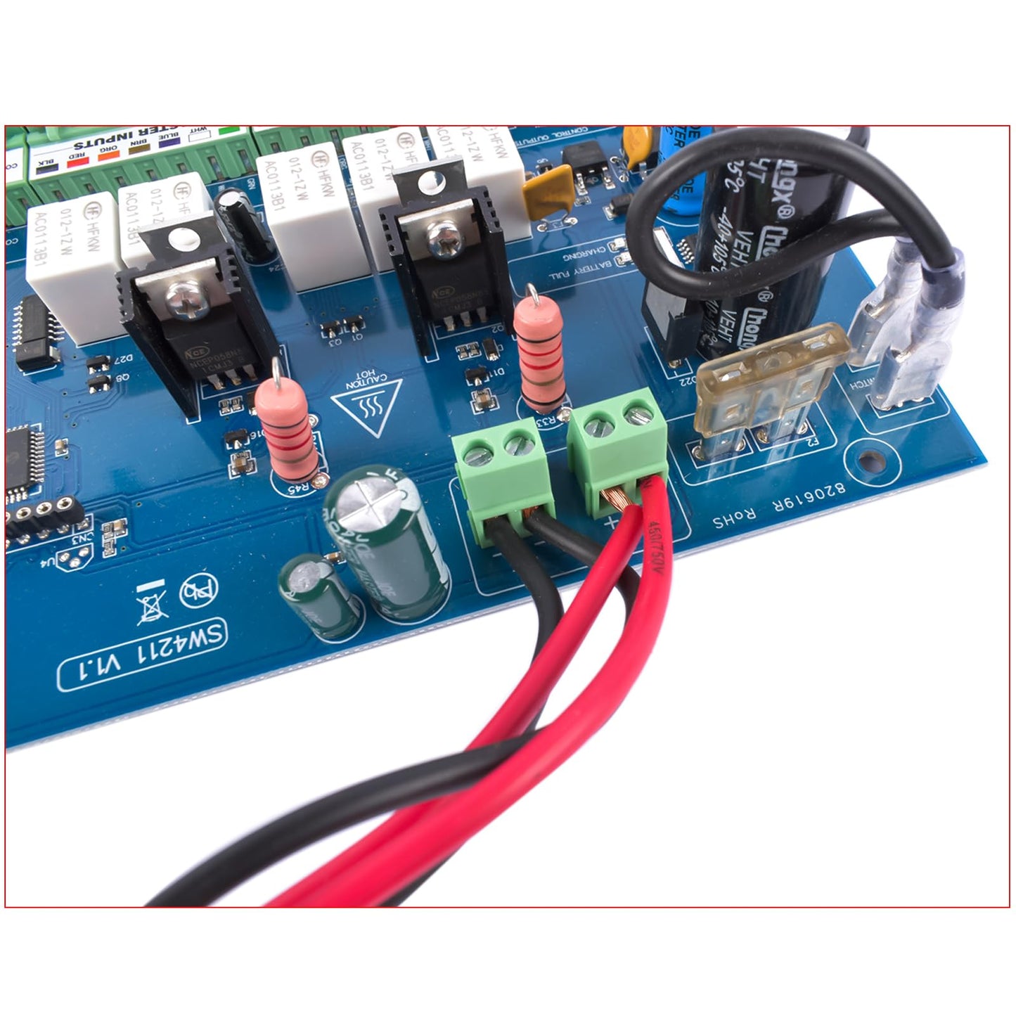 Lamerto R4211 Control Board Replacement for GTO/Mighty Mule Gate Openers FM500 PRO-SW2500, PRO-SW2502, PRO-SW3000XL FM500/FM502, MM560/MM562