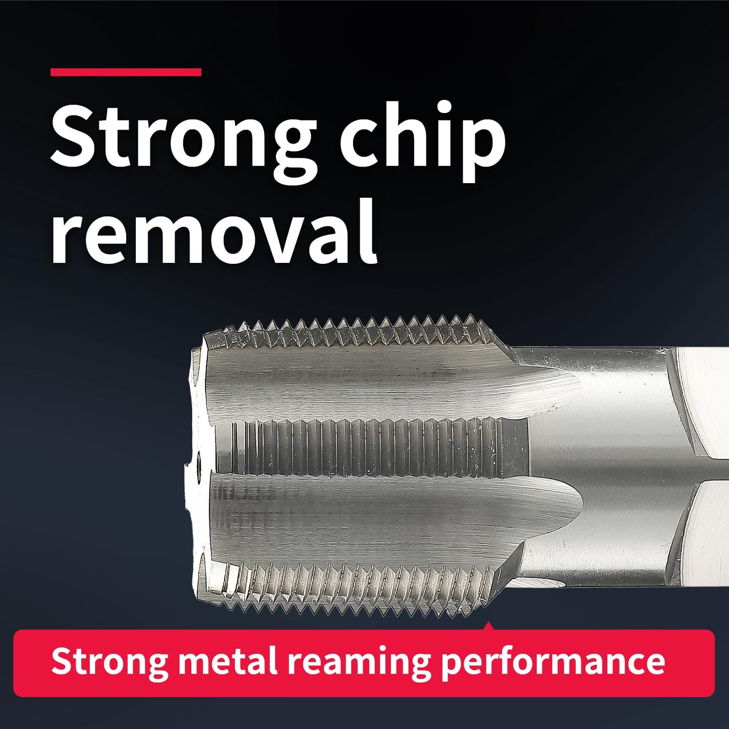 Tap Pipe Extended Pipe threadtap NPT high Speed Steel (HSS) Lengthened Taper Pipe Thread Taps DRINYOUNG (NPT2 Left)
