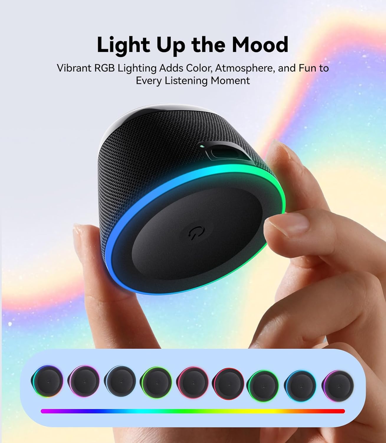 dbsono 2 1 IPX5 9 Portable Speaker Phone Stand Gifts:Birthday Graduation Mini Gifts for Him Her, in Magnetic Bluetooth